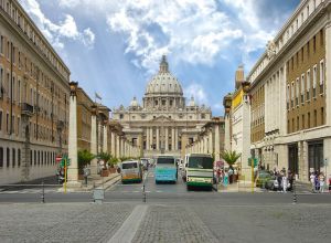 Autobusy v Římě