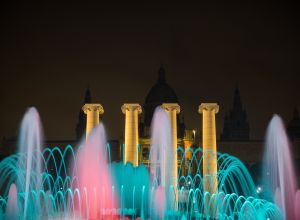 Magická fontána Montjuïc