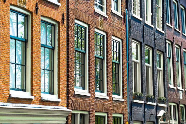 Architektura a budovy v Amsterdamu