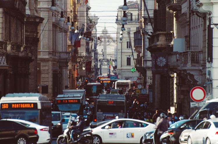 Hromadná doprava (MHD) v Římě