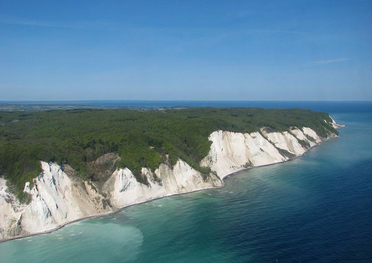 Ostrov Møn v Dánsku