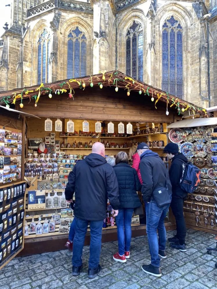 Vánoční trhy na Pražském Hradě v Praze