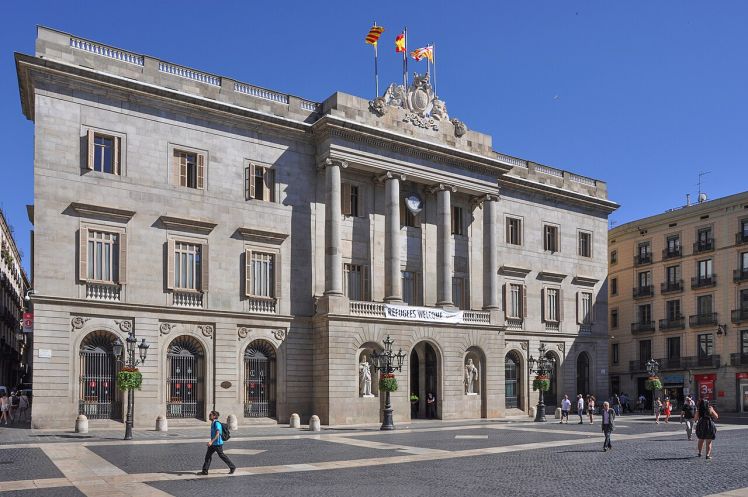 Městská radnice v Barceloně